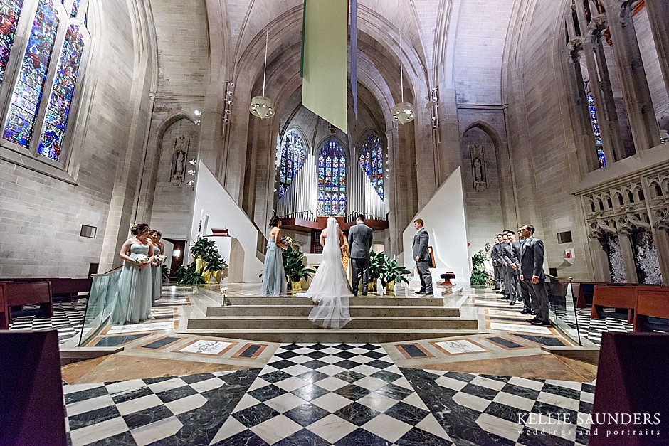 Cathedral of the Most Blessed Sacrament Wedding Photos